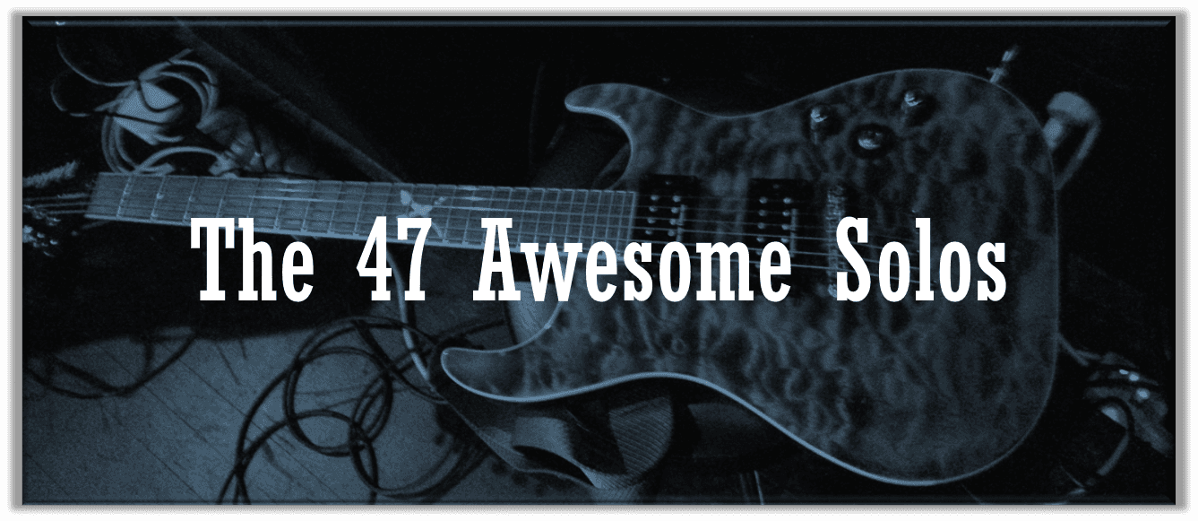 47 Awesome and Easy Guitar Solos Any Beginner Can Learn Right Now